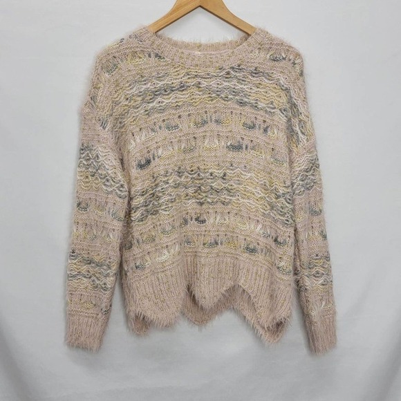 Raga fuzzy long sleeve comfy warm sweater - Picture 4 of 16